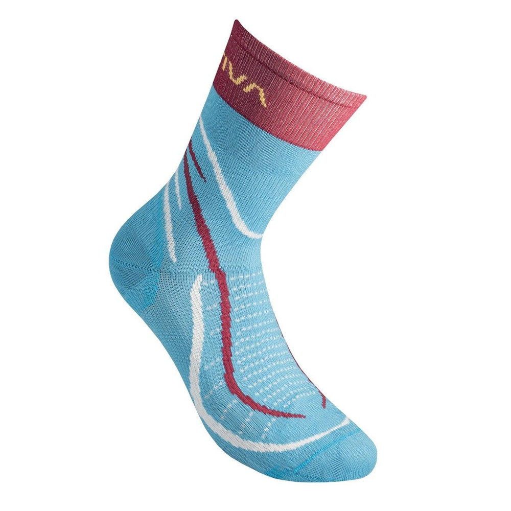Dopasowane Skarpety La Sportiva Sky Socks - Malibu Blue/Berry